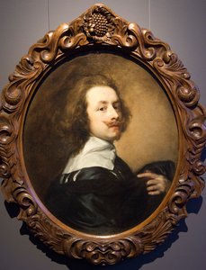 アントワープのルーベンスの家でのアントーンファンダイクの自画像 作： Anthony van Dyck